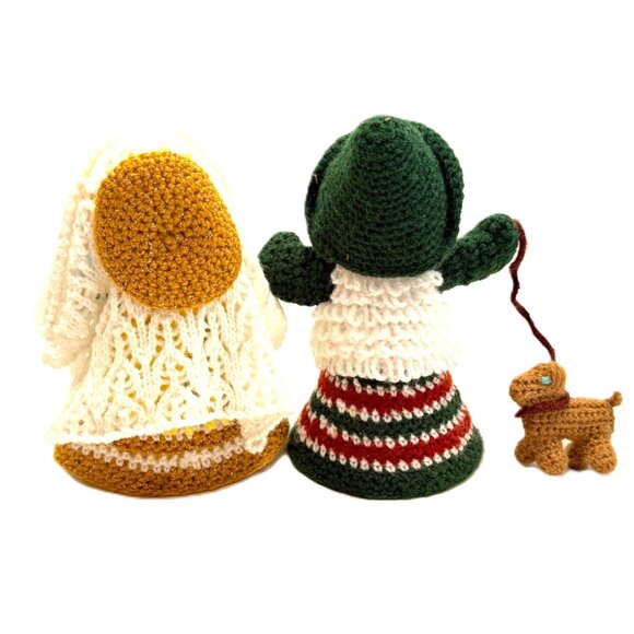 Crochet 6 Figures Nativity Mary Wise Men Joseph Handmade Shepherd Christmas - Picture 7 of 8